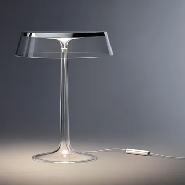 Bon Jour T bordslampa - White-fumé skärm - Flos