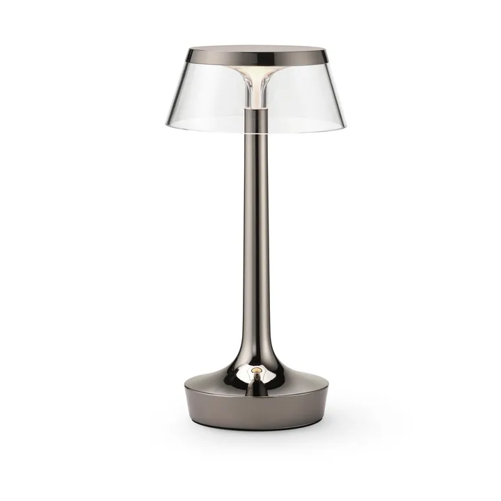 Bon Jour Unplugged bordslampa - Black Chrome - Flos