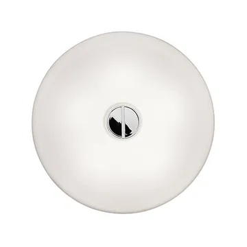 Button HL vägglampa - Vitt opalglas - Flos