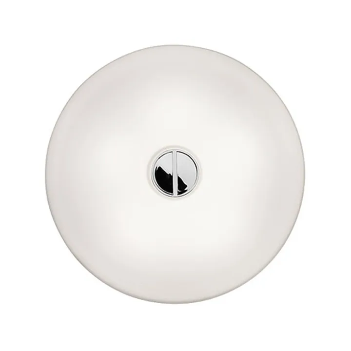 Button HL vägglampa - Vitt opalglas - Flos
