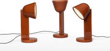 Céramique Down bordslampa - Rust red - Flos
