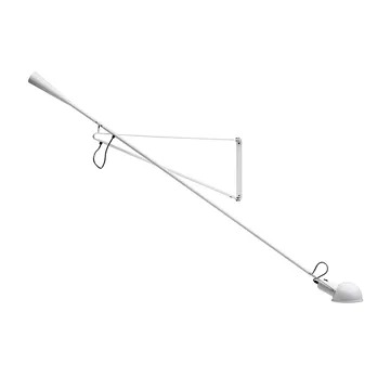 Flos 265 vägglampa - Vit lack - Flos