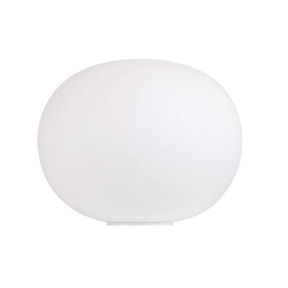 Glo-ball B2 bordslampa, Vitt opalglas Flos