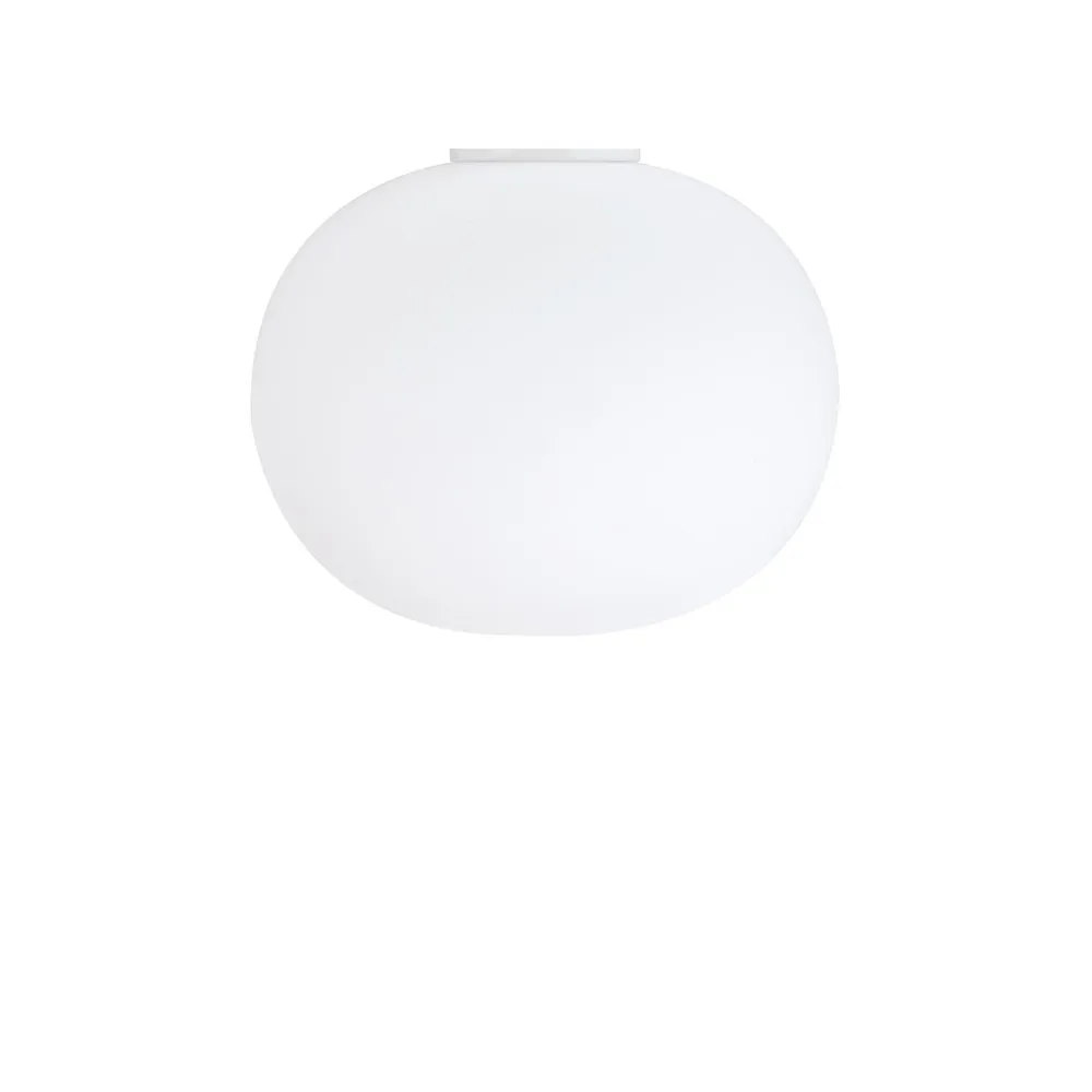 Glo-Ball C1 vägg- och taklampa, Vit Flos