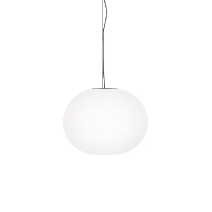 Glo-ball S1 pendel - Vitt opalglas - Flos