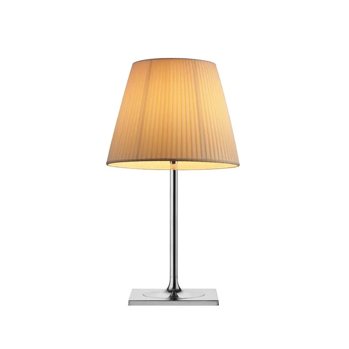 KTribe T2 bordslampa - Aluminium-textilskärm - Flos