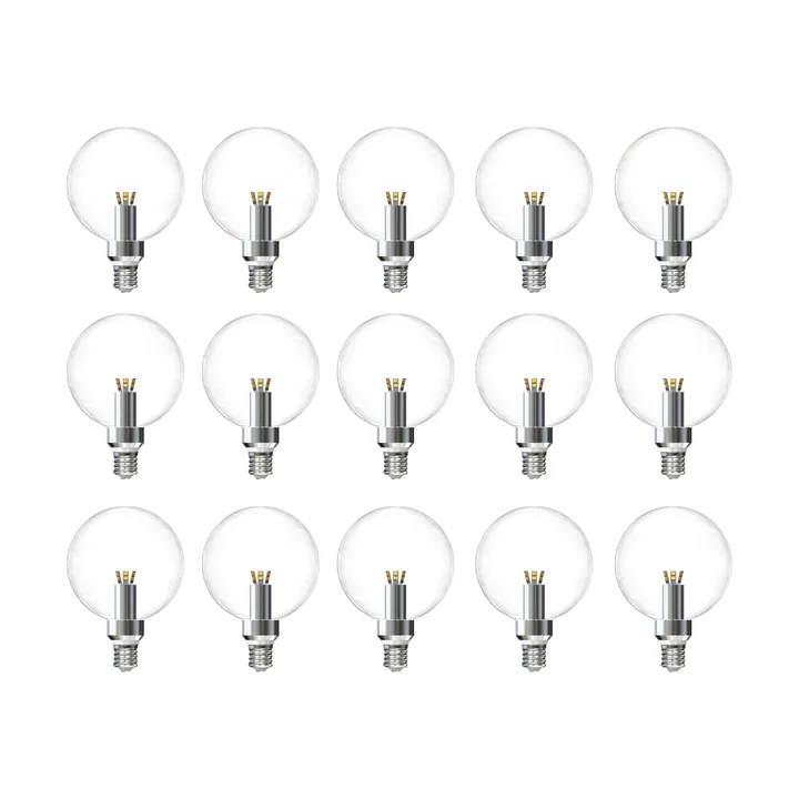 LED global retrofit dimbar ljuskälla E27 15-pack - 2500K 170lm 3W - Flos