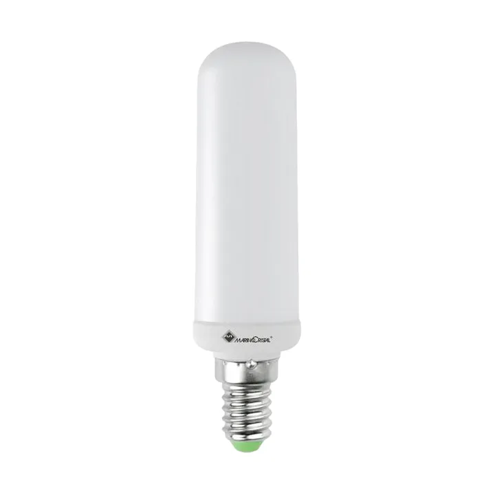 LED T28 opal ljuskälla E27 - 3000K 900lm 8W - Flos