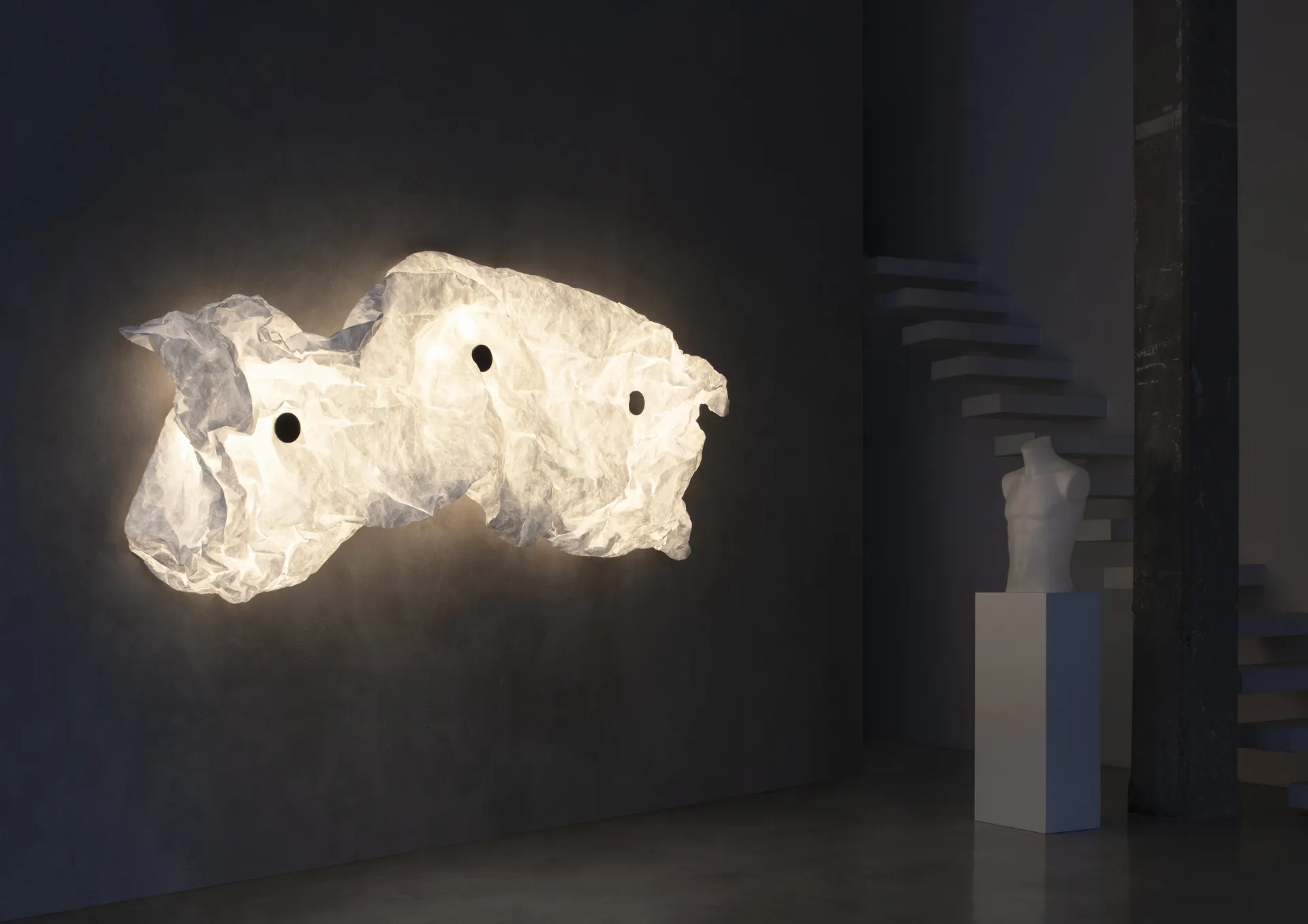 Maap W3 vägglampa - vit Flos