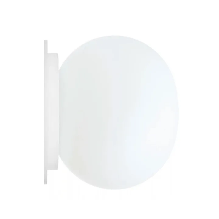 Mini Glo-Ball CW vägg- och taklampa spegelmontering - Vit - Flos