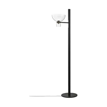 Nocturne F1 bowl golvlampa - svart - Flos