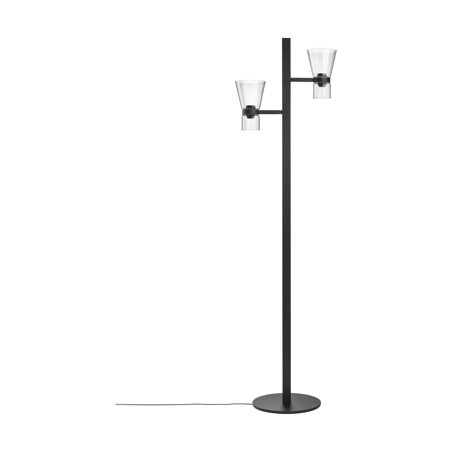 Nocturne F2 cone golvlampa - Svart Flos