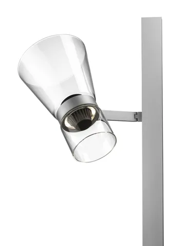 Nocturne FI cone golvlampa - Silver - Flos