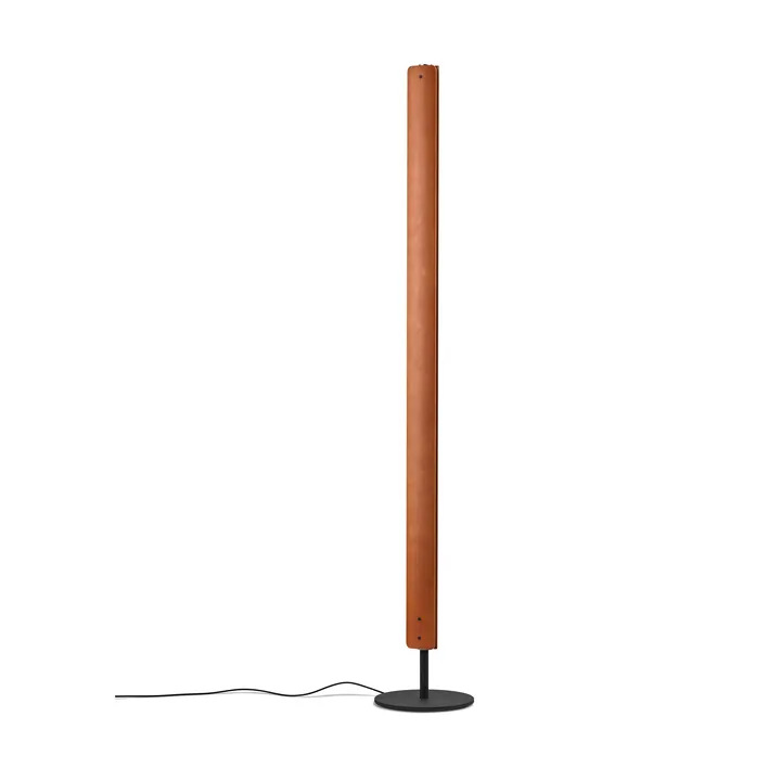 Seki-han golvlampa 226 cm - Heat treatened ash-black metal - Flos