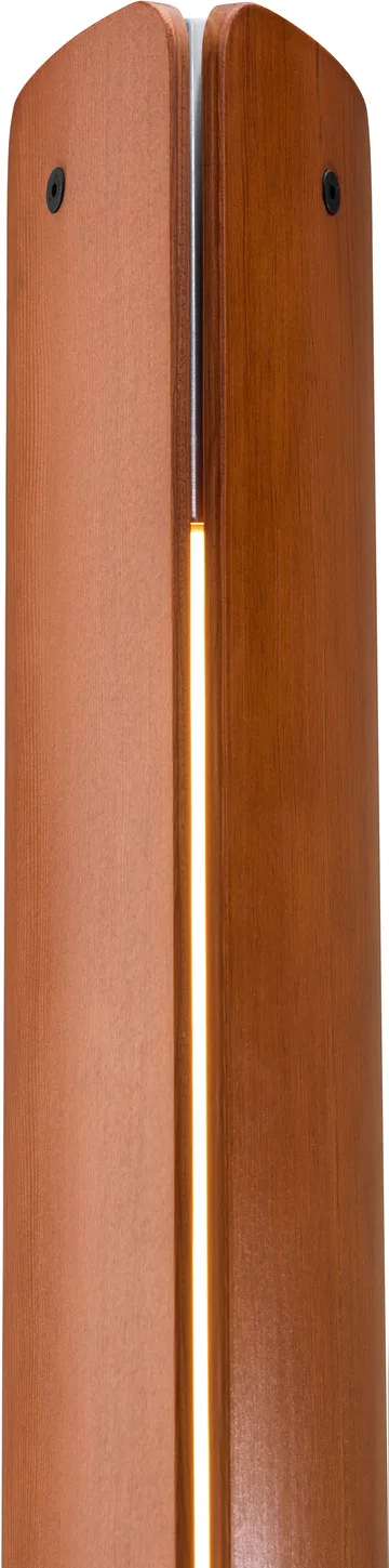 Seki-han golvlampa 226 cm - Heat treatened ash-black metal - Flos
