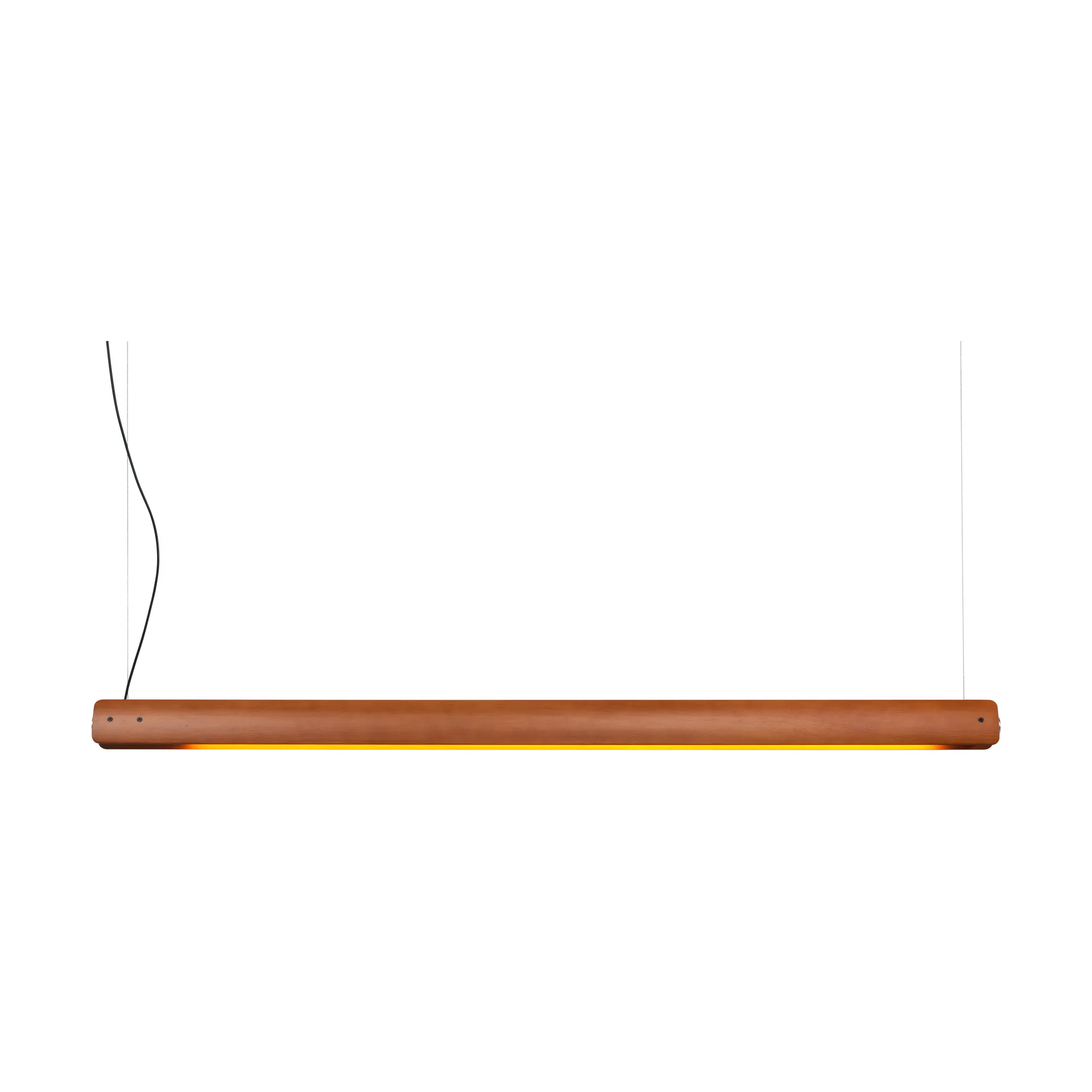 Seki-han pendel 169,2 cm, Heat treatened ash-black metal Flos