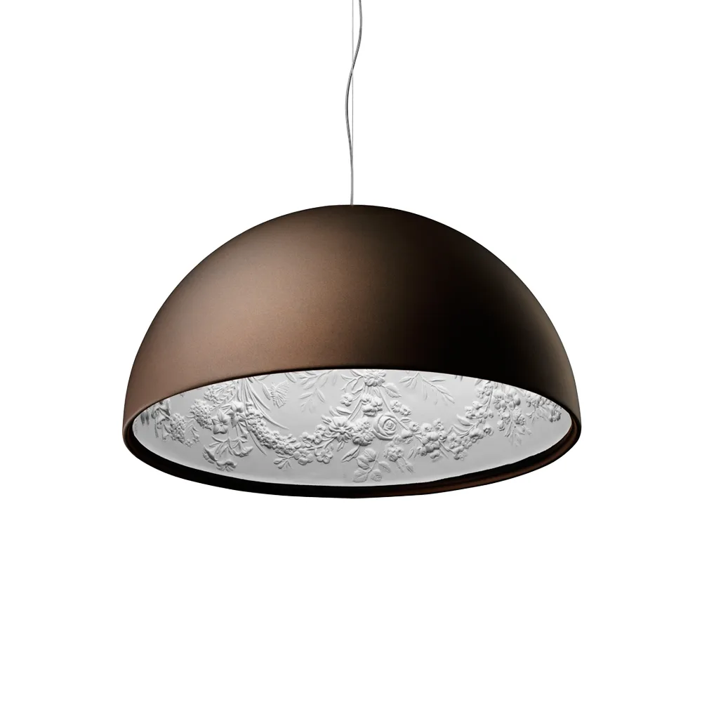 Skygarden 1 pendel, Brun matt Flos