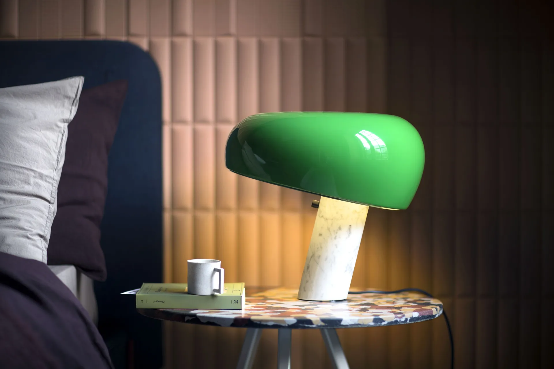 Snoopy bordslampa, Green Flos