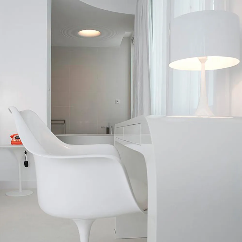 Spun Light T1 bordslampa, Svart Flos