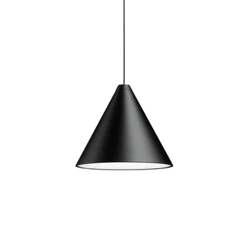 String Light Cone pendel - Svart, 12 m kabel - Flos