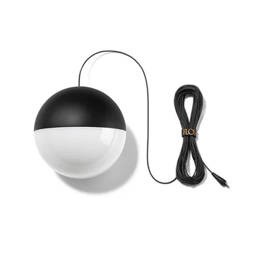 String Light Sphere pendel - Svart, 12 m kabel - Flos