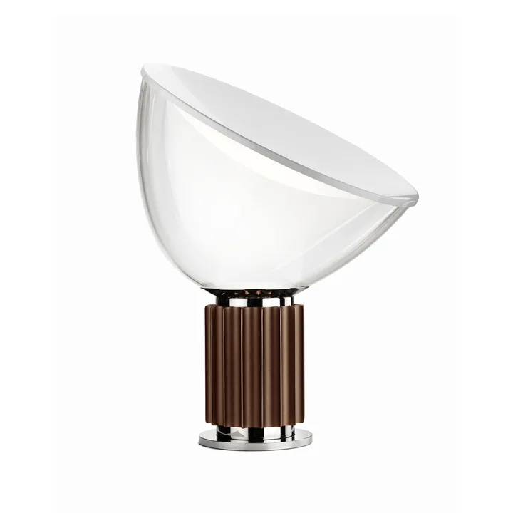 Taccia PMMA bordslampa - Brons, LED - Flos