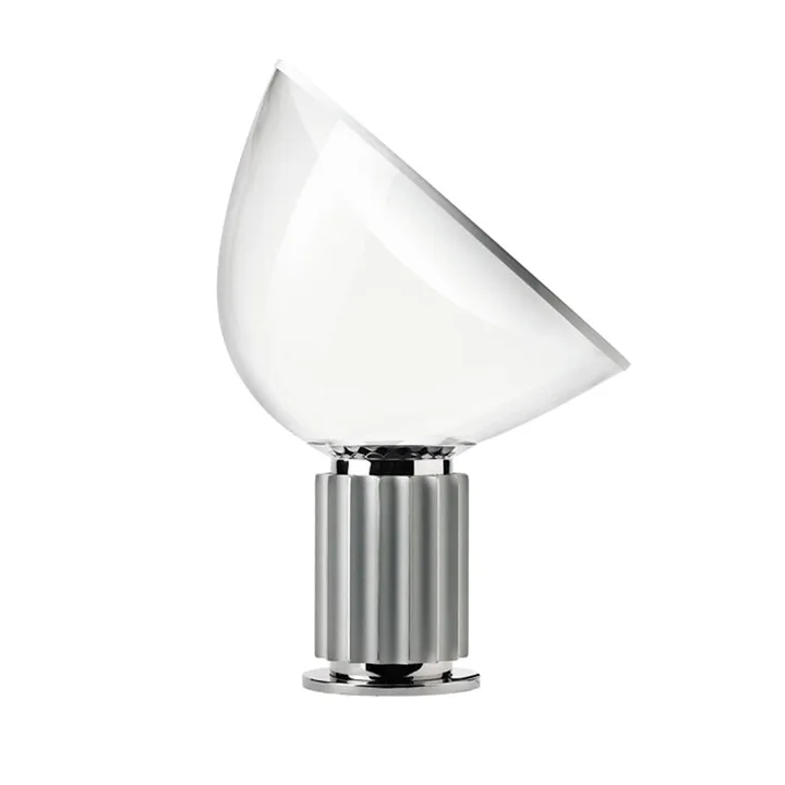 Taccia PMMA bordslampa - Silver, LED - Flos