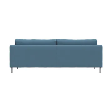 Alex 2,5-sits soffa - Tyg Hiro Light Blue-aluminiumben - Fogia