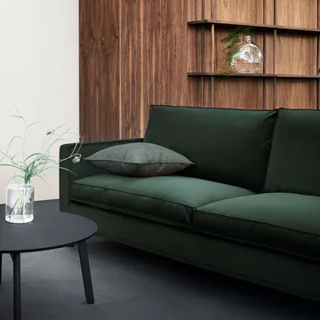 Alex 2,5-sits soffa - Tyg noah 18 mole, aluminiumben - Fogia
