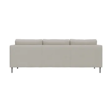 Alex 3-sits soffa - Tyg Hiro Sand-aluminiumben - Fogia