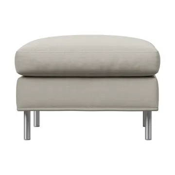 Alex fotpall - tyg noah 07 light beige, large - Fogia