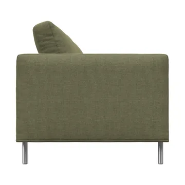 Alex High 2,5-sits soffa - Tyg Hiro Lightgreen-aluminiumben - Fogia