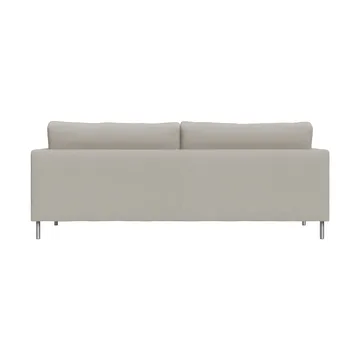 Alex High 2,5-sits soffa - Tyg Hiro Sand-aluminiumben - Fogia