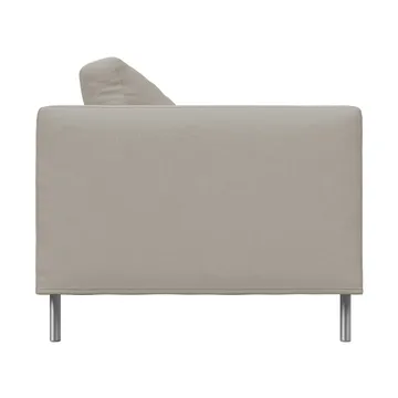 Alex High 2,5-sits soffa - Tyg Hiro Sand-aluminiumben - Fogia