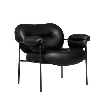 Bollo fåtölj - Elmotique 99001 svart-RAL 9005 mattsvart - Fogia