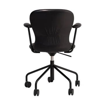 Myko karmstol med hjul - Elmosoft 99999-RAL 9005 - Fogia