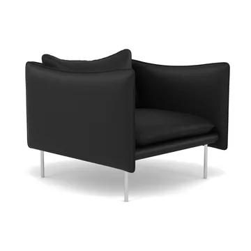 Tiki fåtölj - Elmosoft 99999-polished stainless steel - Fogia