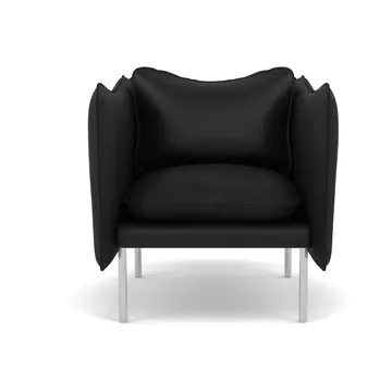 Tiki fåtölj small - Elmosoft 99999-polished stainless steel - Fogia