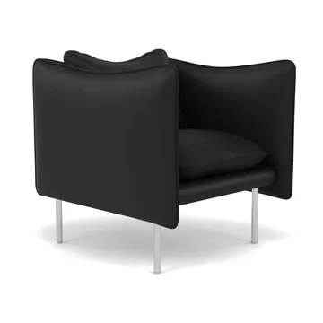 Tiki fåtölj small - Elmosoft 99999-polished stainless steel - Fogia