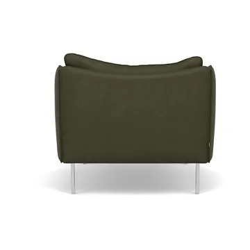 Tiki fåtölj - Vintage Olive-polished stainless steel - Fogia