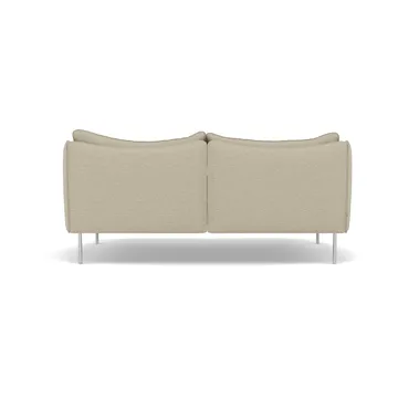 Tiki soffa 2-sits - Barnum 2-polished stainless steel - Fogia
