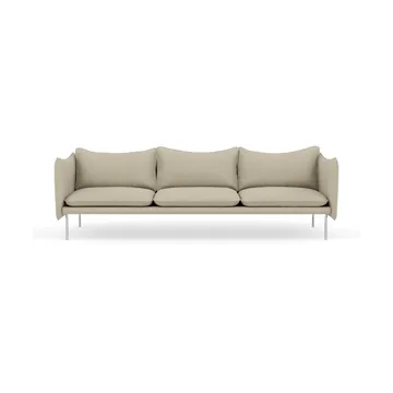 Tiki soffa 3-sits - Barnum 2-polished stainless steel - Fogia
