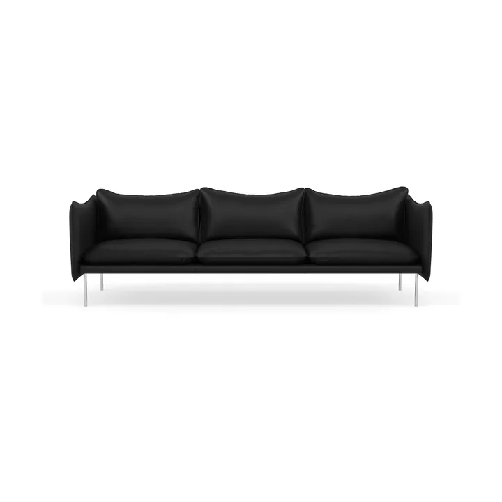 Tiki soffa 3-sits - Elmosoft 99999-polished stainless steel - Fogia