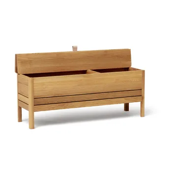 A Line förvaringsbänk 111 cm - Ek - Form & Refine