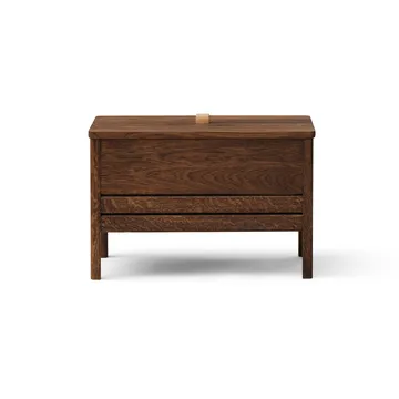 A Line förvaringsbänk 68 cm - Rökt ek - Form & Refine