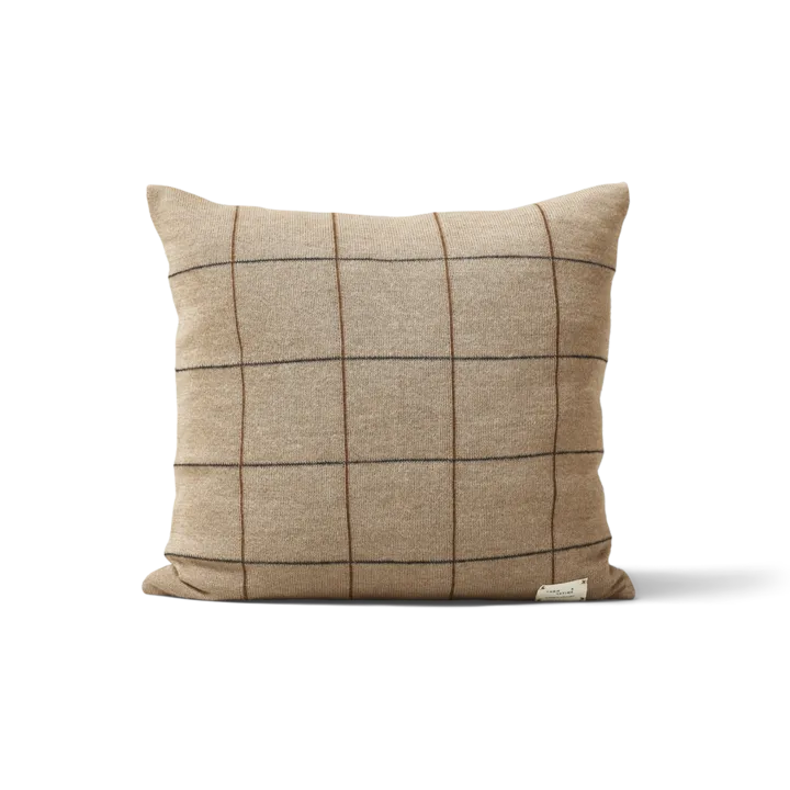 Aymara kudde 52x52 cm - New square brown - Form & Refine
