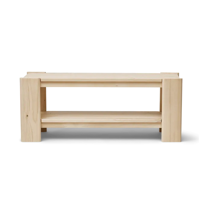 Beam bänk - Furu, 112 cm - Form & Refine