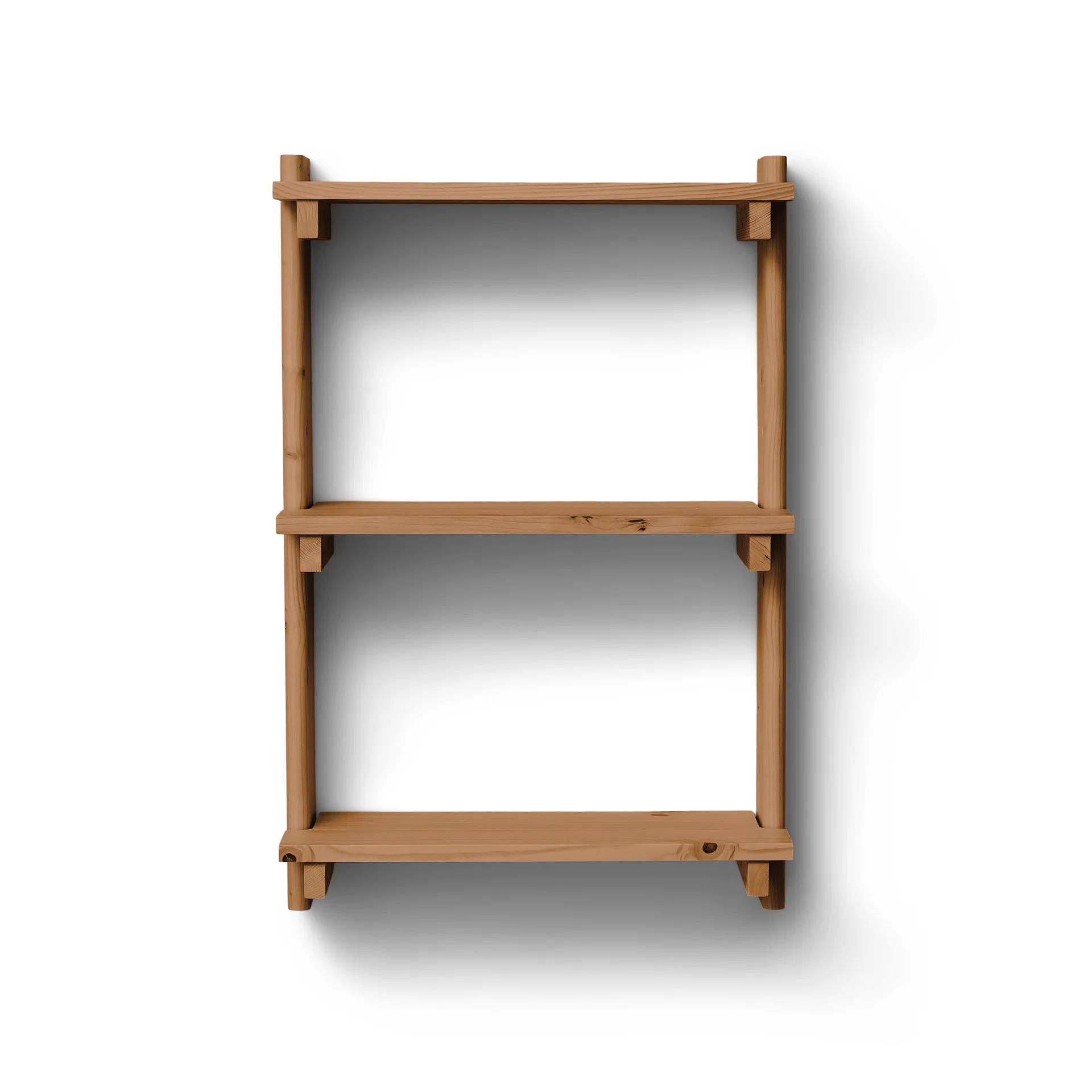 Beam Shelf vägghylla, Deep brown pine, 60x90,5x25 cm Form & Refine