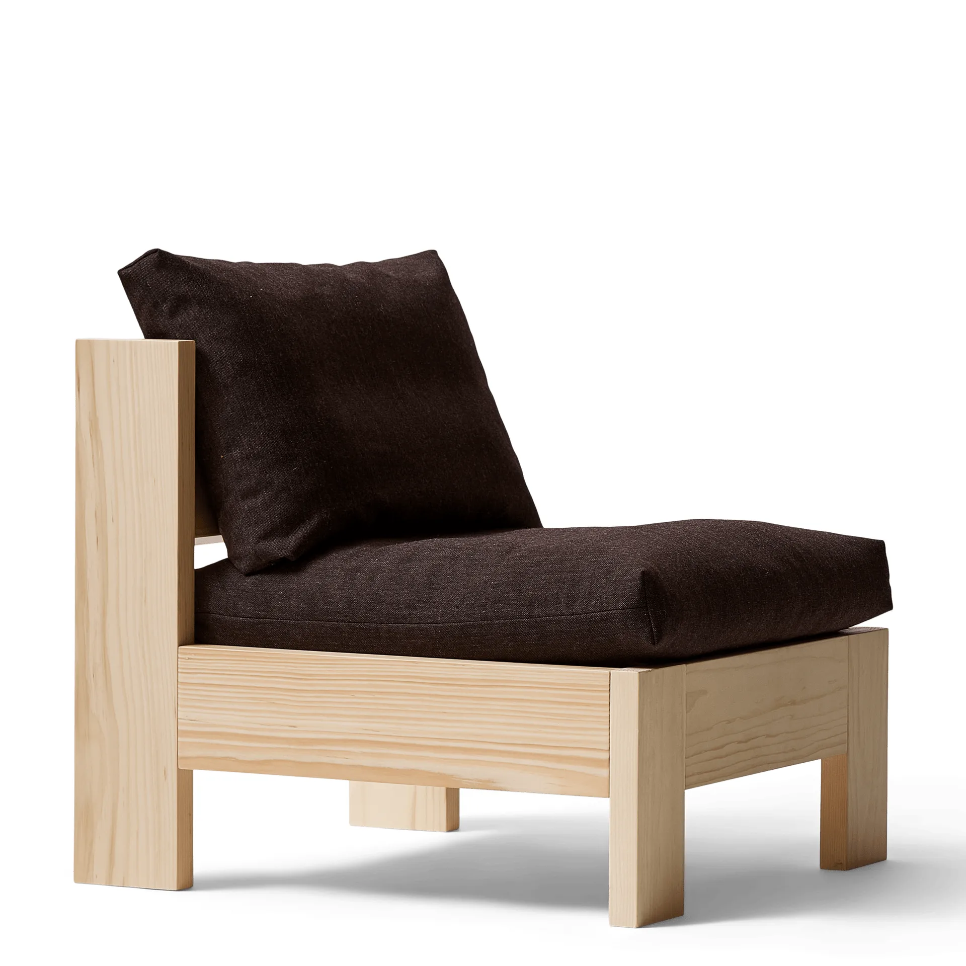 Icon loungestol, Technicolor 0370-furu Form & Refine