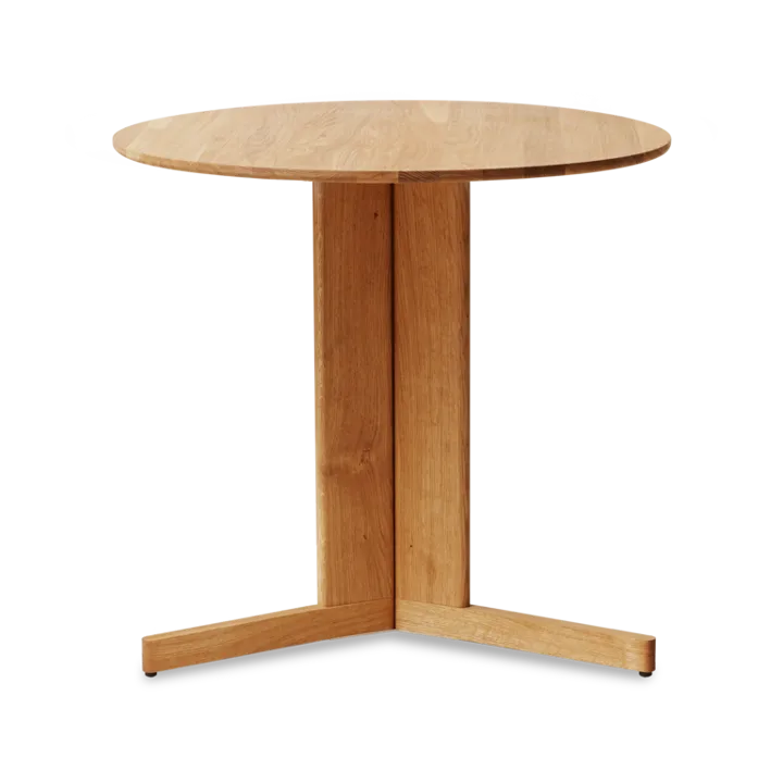 Trefoil matbord Ø75 cm - Ek - Form & Refine